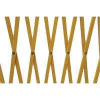 Expandable Barrier, 84" H x 20' L, Yellow Les Distributions ICE
