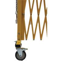 Expandable Barrier, 84" H x 20' L, Yellow Les Distributions ICE