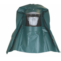 Cagoule anti-&eacute;claboussures chimiques et casquette rigide avec visi&egrave;re r&eacute;sistante aux produits chimiques Les Distributions ICE