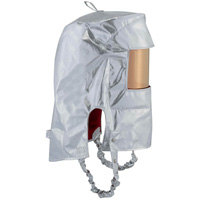 Cagoule r&eacute;fl&eacute;chissant la chaleur avec fen&ecirc;tre transparente dor&eacute;e Les Distributions ICE