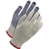Deny&reg; Poly-Cotton Glove with PVC Dots, Size Small Les Distributions ICE