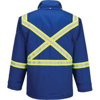 Bizflame&reg; 88/12 Insulated Winter Parka, Blue, Small Les Distributions ICE