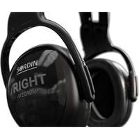 left/RIGHT Earmuff, Headband, 25 NRR dB Les Distributions ICE