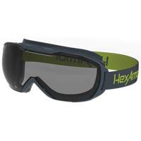 MX500 Safety Goggles, Grey Lens, Anti-Fog/Anti-Scratch, Indirect Vent Les Distributions ICE