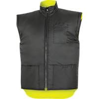 Parka de s&eacute;curit&eacute; d'hiver imperm&eacute;able 7-en-1 5057 Pioneer Yukon, Polyester, Noir/Jaune lime haute visibilit&eacute;, T-petit Les Distributions ICE