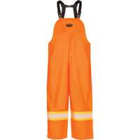 R805 Hurricane Bib Pants, Small, High Visibility Orange Les Distributions ICE