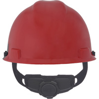 Specialty V-Gard&reg; Hard Hat, Ratchet Suspension, Black/Red Les Distributions ICE