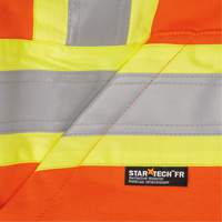 Heavyweight Safety Hoodie, Women's, X-Small, High Visibility Orange Les Distributions ICE