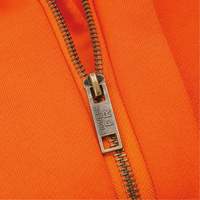 Heavyweight Safety Hoodie, Women's, X-Small, High Visibility Orange Les Distributions ICE