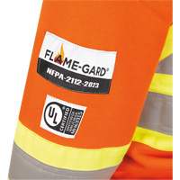 Heavyweight Safety Hoodie, Women's, X-Small, High Visibility Orange Les Distributions ICE