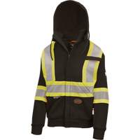 Heavyweight Safety Hoodie, Women's, X-Small, Black Les Distributions ICE