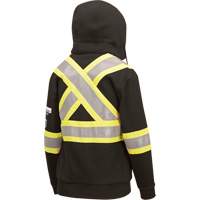 Heavyweight Safety Hoodie, Women's, X-Small, Black Les Distributions ICE