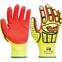 Gants r&eacute;sistant aux coupures et chocs, Petit, Paume en Synth&eacute;tique, Poignet Poignet en tricot Les Distributions ICE