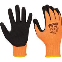 Gants r&eacute;sistants &agrave; la coupe compatibles avec les &eacute;crans tactiles, Taille Petit, Calibre 13, Rev&ecirc;tement Nitrile, Enveloppe en Polyester/PEHP, ASTM ANSI niveau A5 Les Distributions ICE