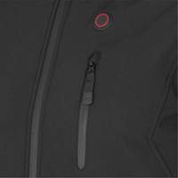 Veste chauffante Softshell, Hommes, Petit, Noir Les Distributions ICE