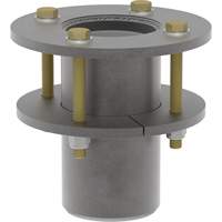 DBI-SALA&reg; Confined Space Deck Mount Base, Stainless Steel Les Distributions ICE