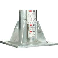 DBI-SALA&reg; Confined Space Floor Mount Base, Galvanized Les Distributions ICE