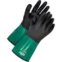 Gants r.sistant aux produits chimiques avec doublure r&eacute;sistante &agrave; la coupe, Taille 6/T-petit, 12" lo, PVC Les Distributions ICE
