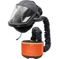 Ensemble de respirateur &agrave; purificateur d'air motoris&eacute; avec ventilateur PEAKAIR MAXSHIELD, Respirateur &agrave; masque, Pile Lithium-ion Les Distributions ICE