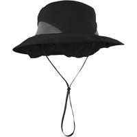 Chapeau de garde forestier 8934 Chill-Its avec prot&egrave;ge-nuque, petit/moyen, Noir Les Distributions ICE