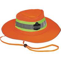 Chapeau de soleil de garde forestier GloWear 8935, petit/moyen, Orange haute visibilit&eacute;, Polyester Les Distributions ICE