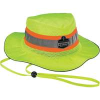 Chapeau de soleil de garde forestier de refroidissement en microfibre Chill-Its 8935MF , petite/moyenne, Lime haute visibilit&eacute; Les Distributions ICE