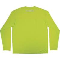Chemise de refroidissement &agrave; manches longues avec protection solaire et UV Chill-Its 6689, Jaune lime haute visibilit&eacute;, Petit Les Distributions ICE