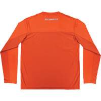 Chemise de refroidissement &agrave; manches longues avec protection solaire et UV Chill-Its 6689, Orange, Petit Les Distributions ICE