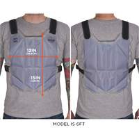 Chill-Its 6210 Phase Change Cooling Vest, One Size, Blue Les Distributions ICE