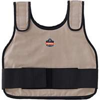 Veste de refroidissement de changement de phase standard Chill-Its 6235, Petit/Moyen, Khaki Les Distributions ICE
