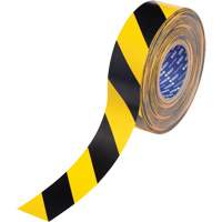 Ruban de marquage pour plancher ToughStripe Max, 2" x 100', Polyester, Noir et jaune Les Distributions ICE