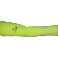 Max Cut Resistant Sleeves - Small, TenActiv, 12", ASTM ANSI Level A9, High Visibility Lime Les Distributions ICE