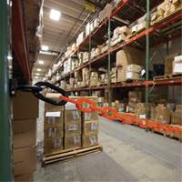 Magnetic Chain Barrier Warehouse Kit, Orange, 2" Link, 15' Length Les Distributions ICE