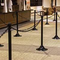 Plastic Barrier Chain, Green, 2" Link, 100' Length Les Distributions ICE