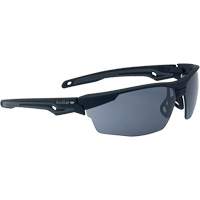 Tryon BSSI Ballistic Safety Glasses, Smoke/Grey Lens, Anti-Fog/Anti-Scratch, ANSI Z87+ Les Distributions ICE