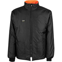 Manteau haute visibilit&eacute; 7-en-1, Polyester, Orange haute visibilit&eacute;, T-petit Les Distributions ICE