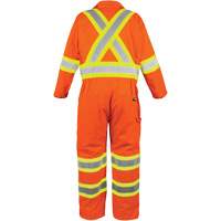Combinaison non doubl&eacute;e haute visibilit&eacute;, Petit, Orange haute visibilit&eacute; Les Distributions ICE