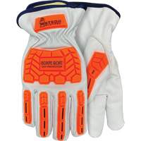 Gants r&eacute;sistants &agrave; la coupe Scape Goat, T-petit, Paume en Ch&egrave;vre, Poignet &eacute;lastique/Conducteur Les Distributions ICE