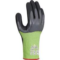 Gants r&eacute;sistants &agrave; la coupe S-TEX Alpha XC821, Taille 6/Petit, Calibre 18, Rev&ecirc;tement Nitrile, Enveloppe en Polyester/Nylon/Polyur&eacute;thane/PEHP/Tungst&egrave;ne, ASTM ANSI niveau A6/EN 388 niveau F Les Distributions ICE