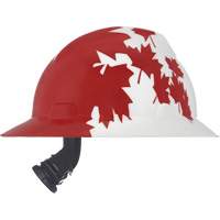 Casque de protection V-Gard &agrave; fentes s&eacute;rie Canadian Freedom, Suspension Rochet, Non ventil&eacute; Les Distributions ICE