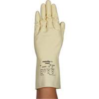 Gants naturels et l&eacute;gers AlphaTec 87-137, Taille 7, 11,8" lo, Latex de caoutchouc, 16 mils Les Distributions ICE
