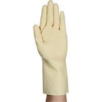 Gants naturels et l&eacute;gers AlphaTec 87-137, Taille 7, 11,8" lo, Latex de caoutchouc, 16 mils Les Distributions ICE