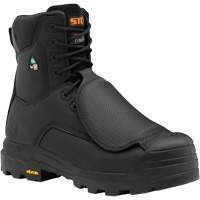 Bottes de travail Vulcan avec protecteur m&eacute;tatarsien &agrave; l'ext&eacute;rieur, Cuir, Taille 5, Imperm&eacute;able Les Distributions ICE
