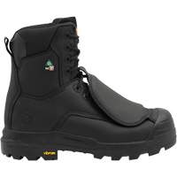Bottes de travail Vulcan avec protecteur m&eacute;tatarsien &agrave; l'ext&eacute;rieur, Cuir, Taille 5, Imperm&eacute;able Les Distributions ICE