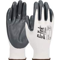 G-Tek&reg; Economy Seamless Knit Glove, Medium, Nitrile Coating, 13 Gauge, Nylon Shell Les Distributions ICE