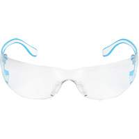 Lunettes de s&eacute;curit&eacute; bleu/blanc Adapt Lite, Lentille Transparent, Antibu&eacute;e/Anti-&eacute;gratignures, ANSI Z87+/R&eacute;pond ou surpasse la norme CSA Z94.3 Les Distributions ICE