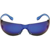 Lunettes de s&eacute;curit&eacute; Adapt Lite, Lentille Miroir bleu, Antibu&eacute;e/Anti-&eacute;gratignures, ANSI Z87+/R&eacute;pond ou surpasse la norme CSA Z94.3 Les Distributions ICE