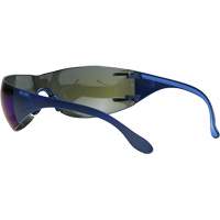 Lunettes de s&eacute;curit&eacute; Adapt Lite, Lentille Miroir bleu, Antibu&eacute;e/Anti-&eacute;gratignures, ANSI Z87+/R&eacute;pond ou surpasse la norme CSA Z94.3 Les Distributions ICE