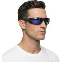 Lunettes de s&eacute;curit&eacute; Adapt Lite, Lentille Miroir bleu, Antibu&eacute;e/Anti-&eacute;gratignures, ANSI Z87+/R&eacute;pond ou surpasse la norme CSA Z94.3 Les Distributions ICE
