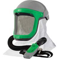 Respirateur Z-Link avec cape &agrave; l'&eacute;paule Tychem 4000 & C40, Respirateur &agrave; masque/Masque de soudage Les Distributions ICE